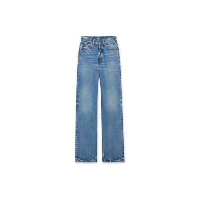 YSL V-WAIST LONG BAGGY JEANS 834135Y28EA4093